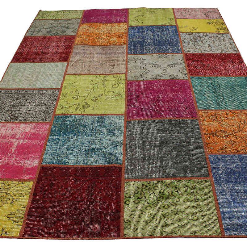 Alfombra Turca de Retazos - 165 cm x 245 cm - K0076520