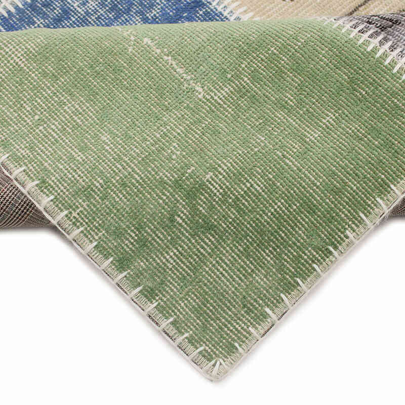 Patchwork El Dokuma Halı - 162 cm x 238 cm - K0076530