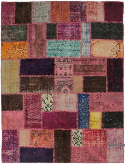 Patchwork El Dokuma Halı - 182 cm x 240 cm