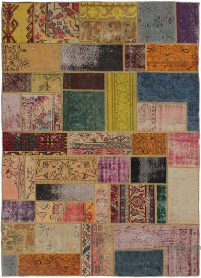 Patchwork El Dokuma Halı - 164 cm x 231 cm