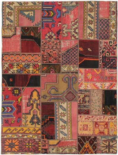 Patchwork El Dokuma Halı - 147 cm x 194 cm