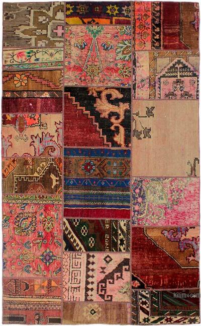 Patchwork El Dokuma Halı - 151 cm x 250 cm
