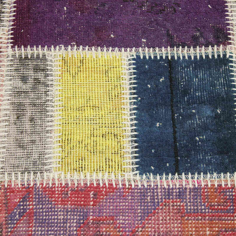 Patchwork El Dokuma Halı - 156 cm x 234 cm - K0076571