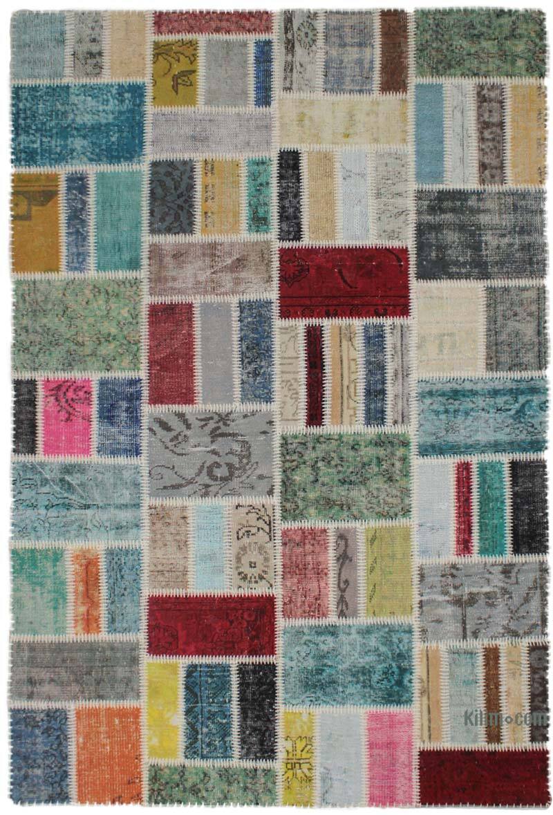 Alfombra Turca de Retazos - 162 cm x 244 cm - K0076573