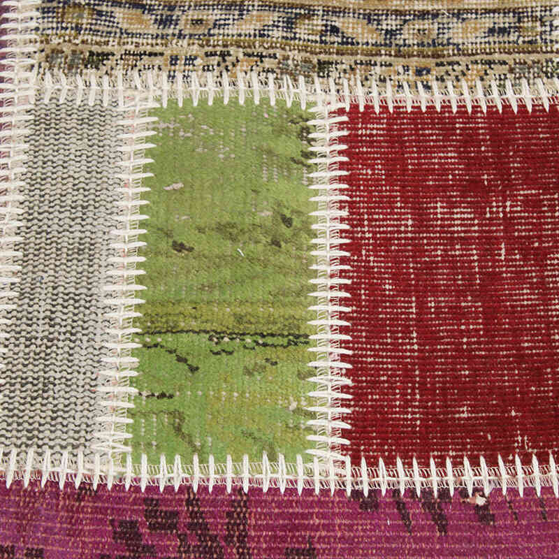 Patchwork El Dokuma Halı - 155 cm x 200 cm - K0076575