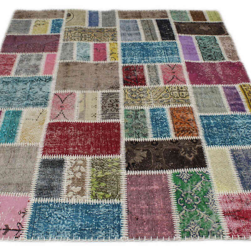 Alfombra Turca de Retazos - 151 cm x 202 cm - K0076583