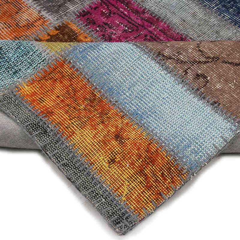 Patchwork El Dokuma Halı - 140 cm x 218 cm - K0076588