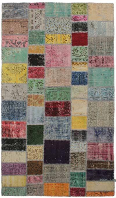 Patchwork El Dokuma Halı - 150 cm x 260 cm