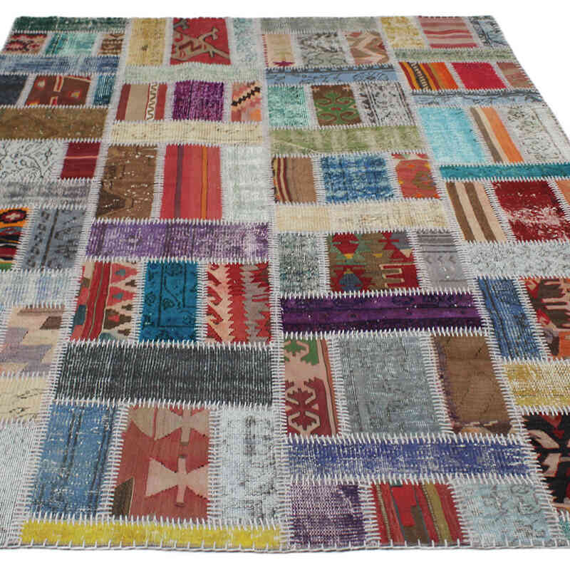 Alfombra Turca de Retazos - 176 cm x 240 cm - K0076592