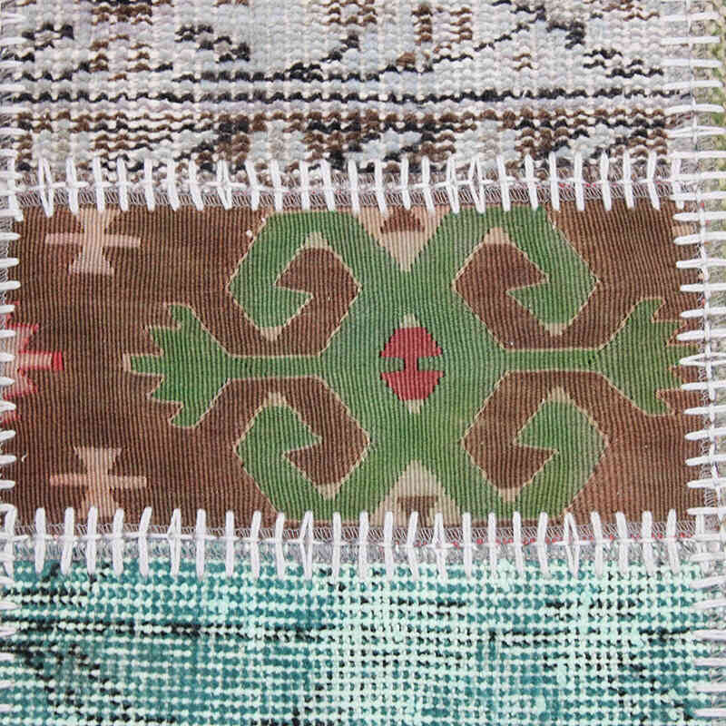 Alfombra Turca de Retazos - 176 cm x 240 cm - K0076592