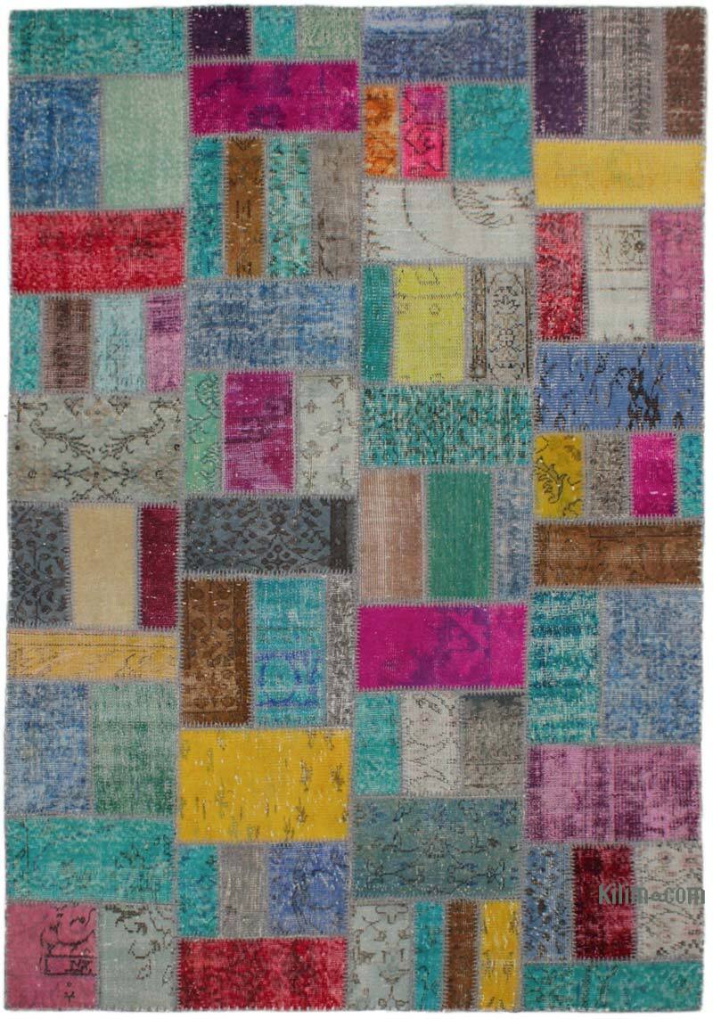 Alfombra Turca de Retazos - 167 cm x 245 cm - K0076593