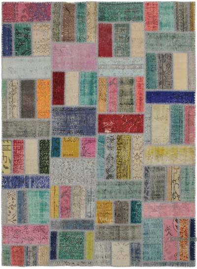 Patchwork El Dokuma Halı - 173 cm x 240 cm