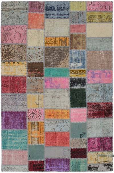 Patchwork El Dokuma Halı - 155 cm x 237 cm