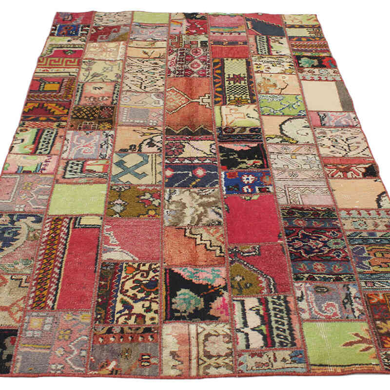 Alfombra Turca de Retazos - 127 cm x 217 cm - K0076604