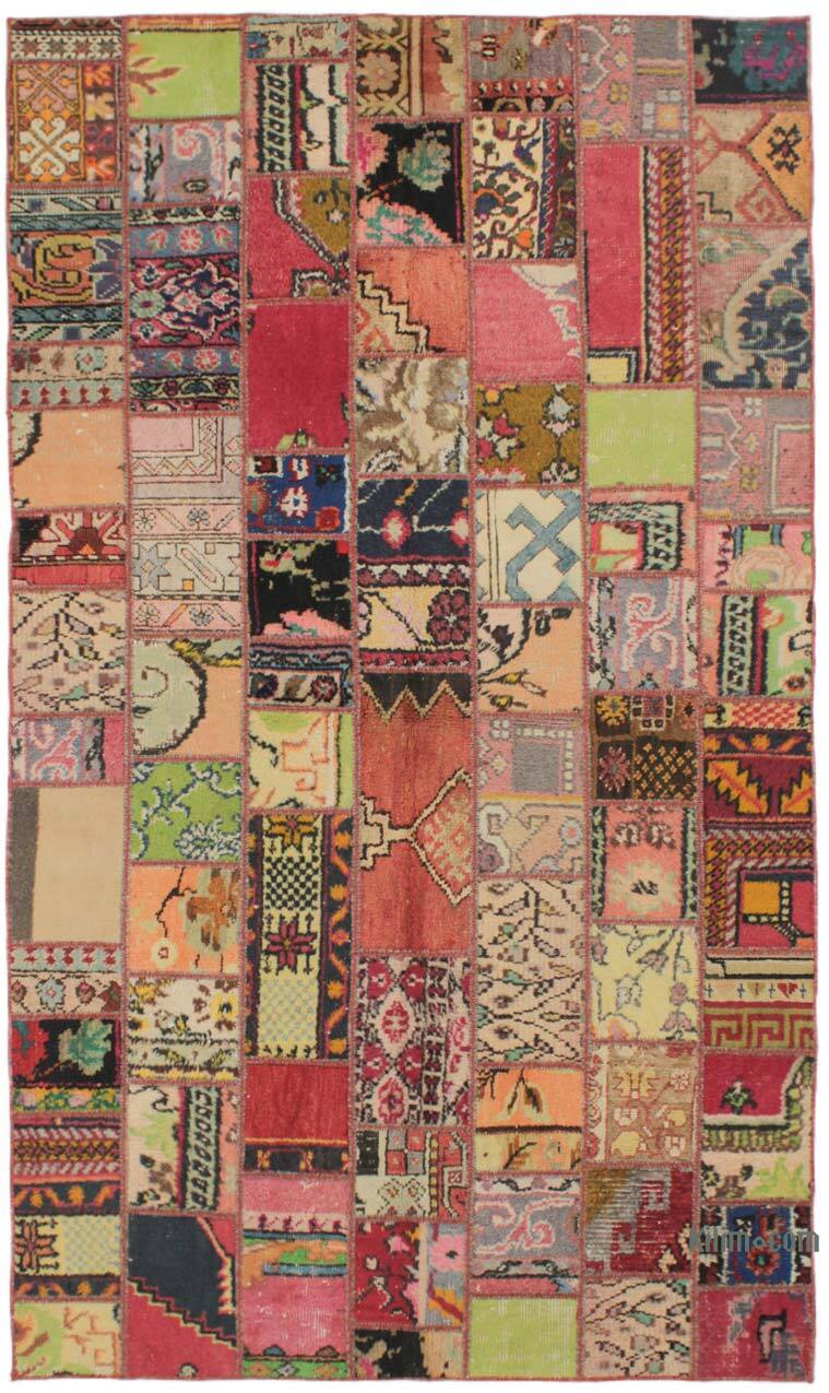 Alfombra Turca de Retazos - 127 cm x 217 cm - K0076604