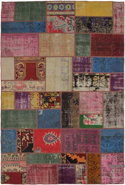 Patchwork El Dokuma Halı - 172 cm x 260 cm
