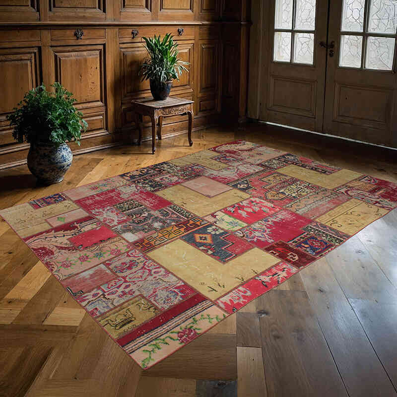 Alfombra Turca de Retazos - 170 cm x 243 cm - K0076614