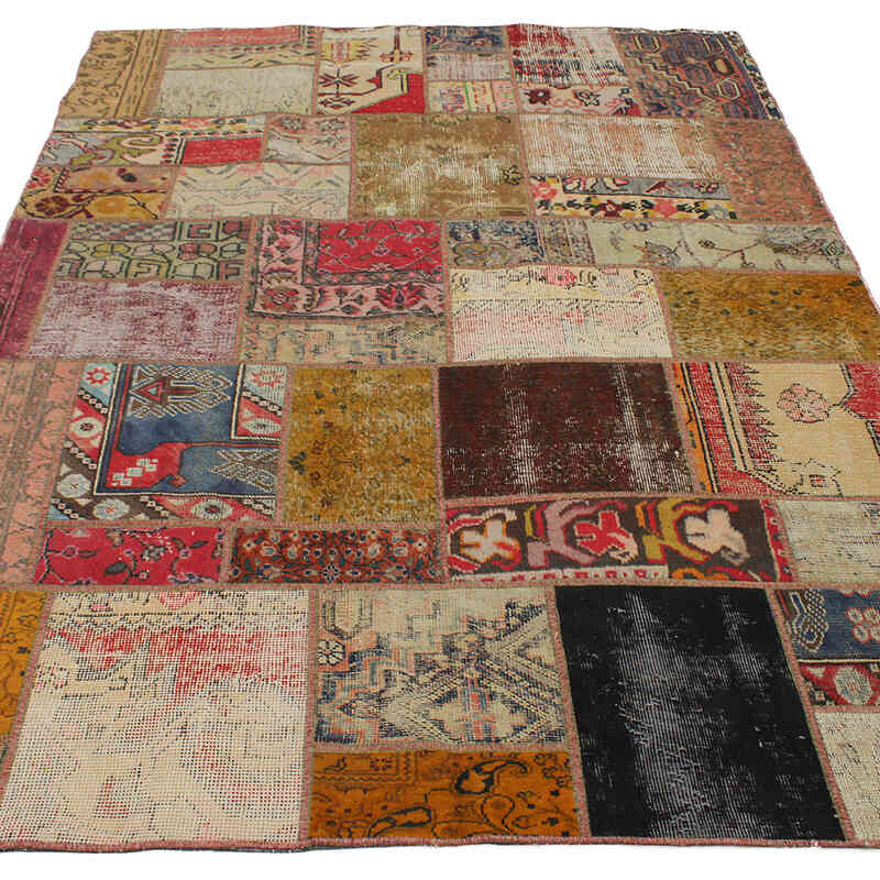 Alfombra Turca de Retazos - 167 cm x 236 cm - K0076615