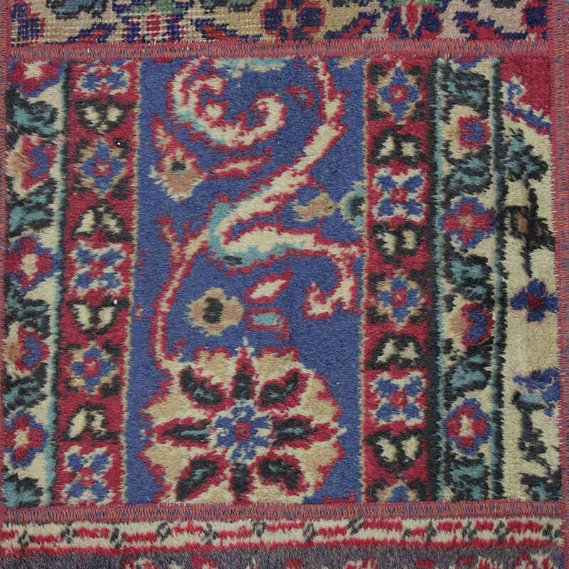 Patchwork Hand-Knotted Turkish Rug - 5'  x 7' 7" (60" x 91") - K0076617