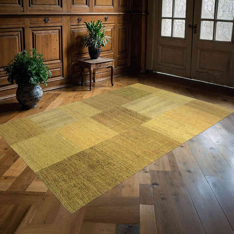 Patchwork Kilim - 156 cm x 243 cm - K0076628