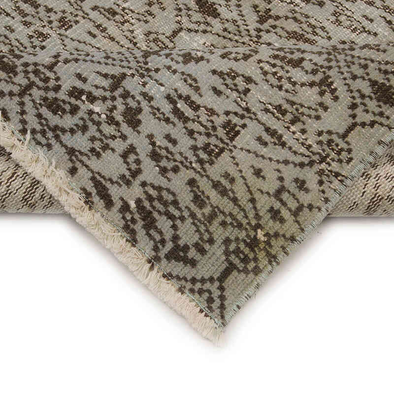 Boyalı El Dokuma Vintage Halı - 116 cm x 204 cm - K0076634
