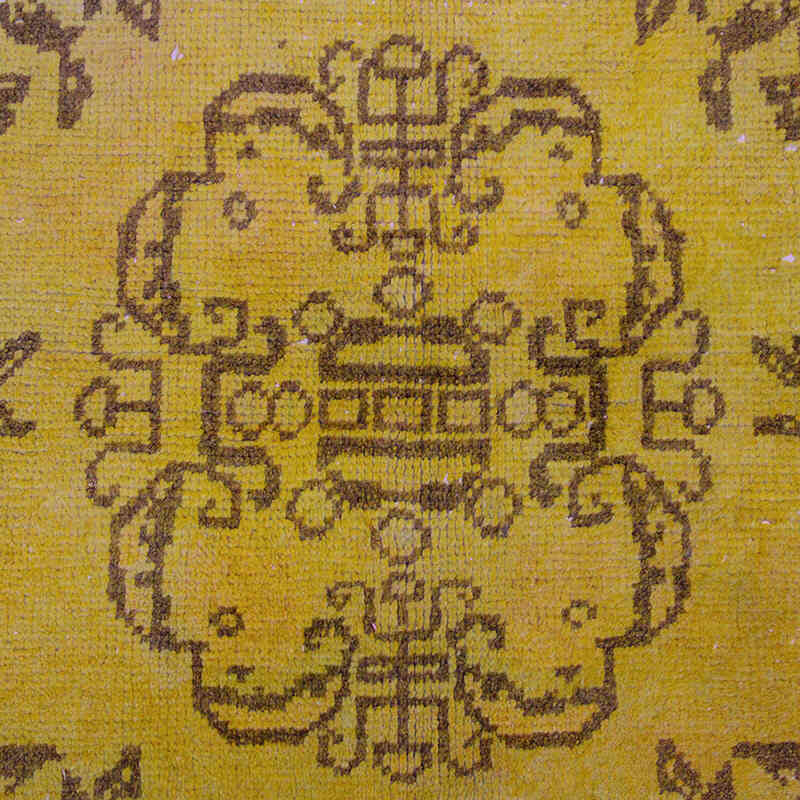 Over-dyed Vintage Hand-Knotted Turkish Rug - 3' 11" x 6' 8" (47" x 80") - K0076639
