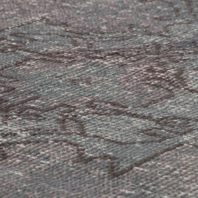 Over-dyed Turkish Vintage Runner Rug - 2' 4" x 8' 8" (28" x 104") - K0076642