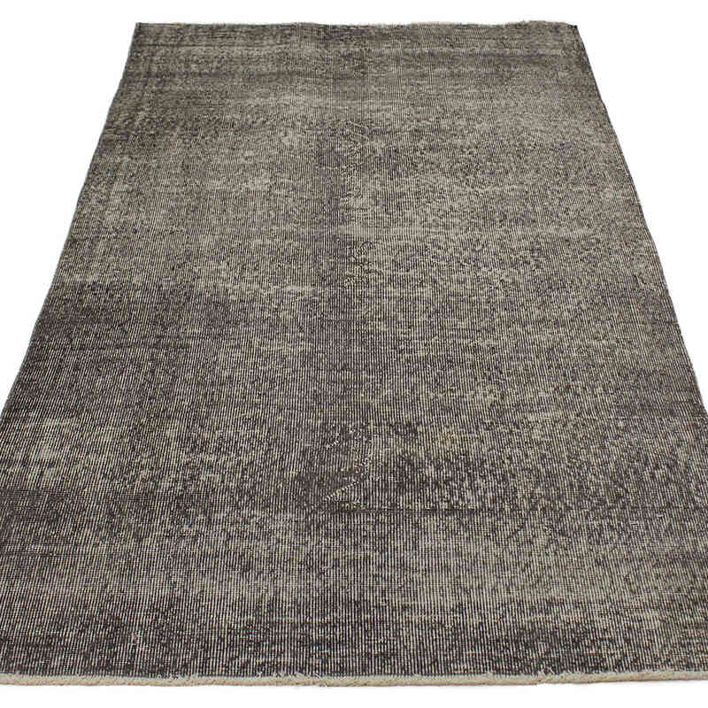 Alfombra Turca Vintage Sobre-teñida - 108 cm x 207 cm - K0076643