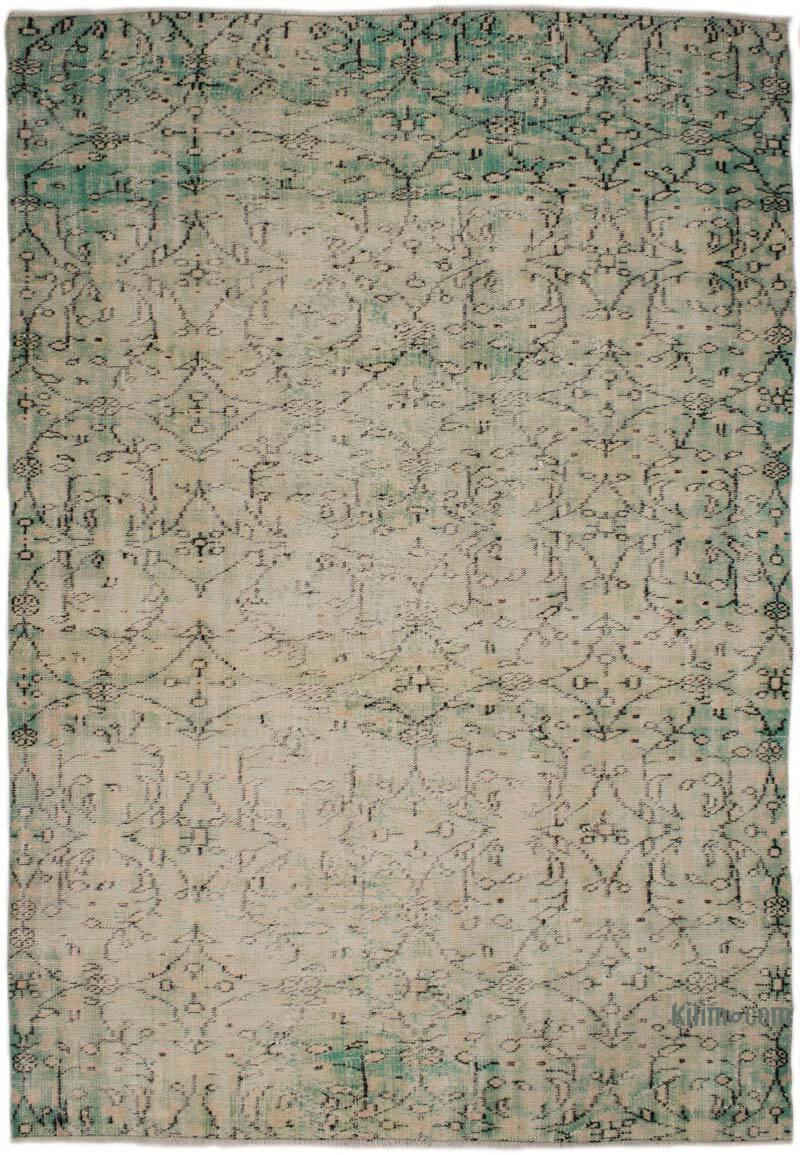 Alfombra Vintage Turca Anudada a Mano - 172 cm x 265 cm - K0076650