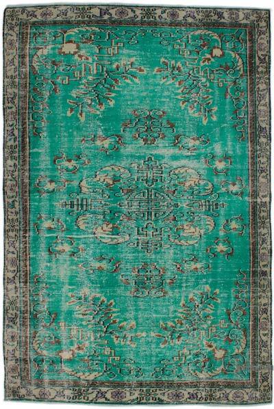 El Dokuma Vintage Halı - 166 cm x 257 cm