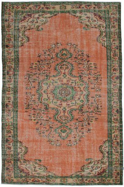 El Dokuma Vintage Halı - 156 cm x 252 cm