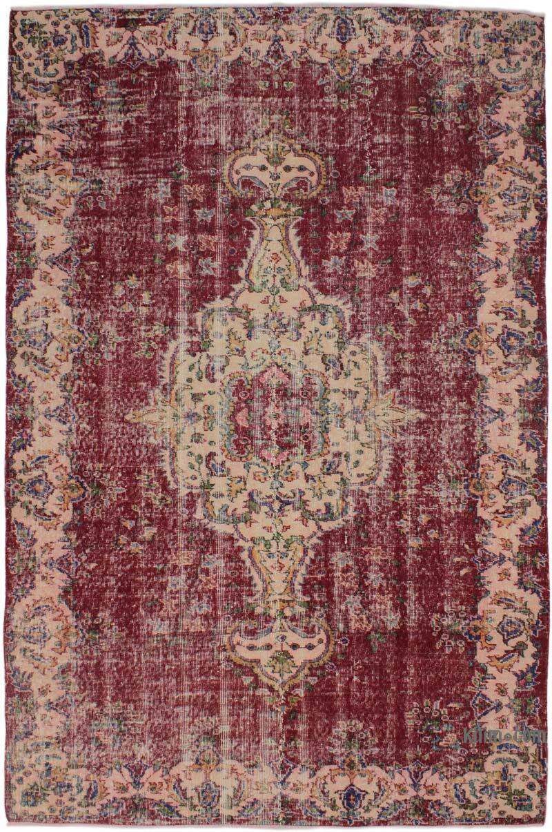 Alfombra Vintage Turca Anudada a Mano - 170 cm x 286 cm - K0076655