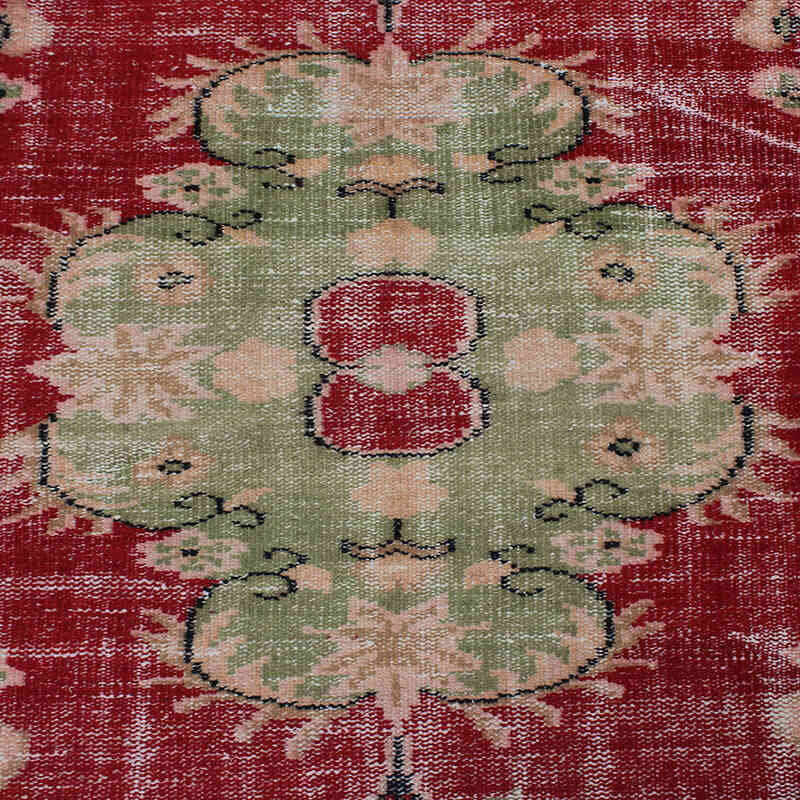 El Dokuma Vintage Halı - 184 cm x 281 cm - K0076656