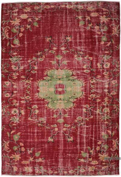 Vintage Turkish Hand-Knotted Rug - 6'  x 9' 3" (72" x 111")