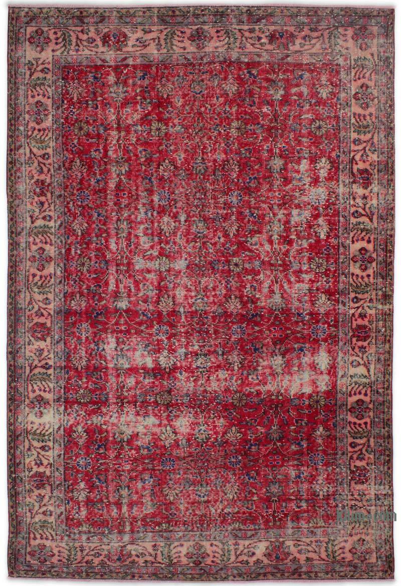 Alfombra Vintage Turca Anudada a Mano - 170 cm x 265 cm - K0076657