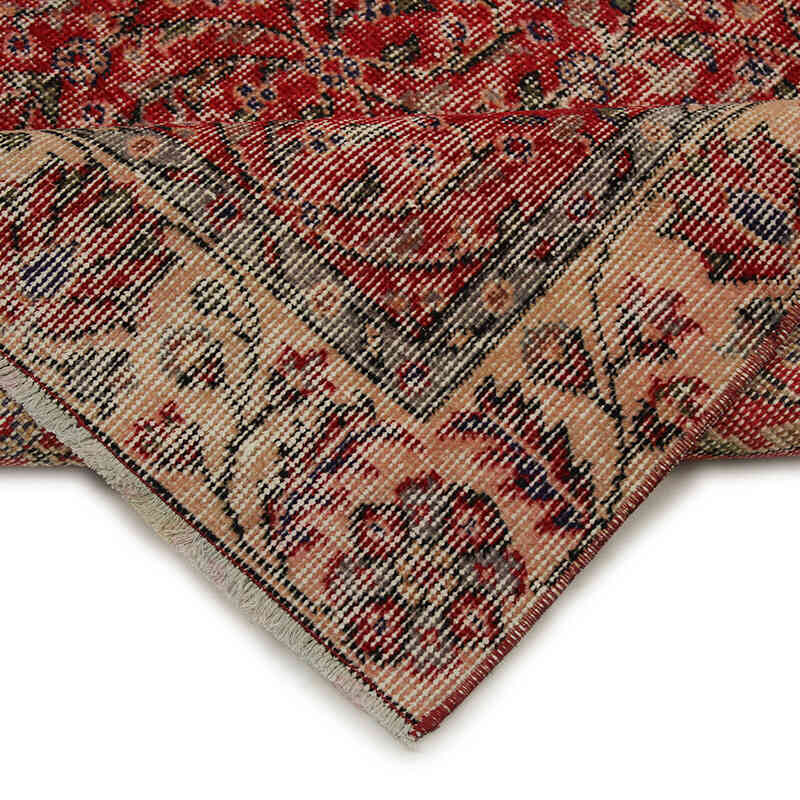 El Dokuma Vintage Halı - 108 cm x 197 cm - K0076659
