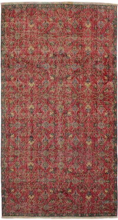 Vintage Turkish Hand-Knotted Rug - 3' 11" x 7' 6" (47" x 90")