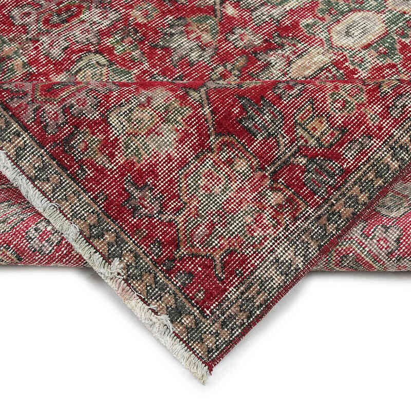 El Dokuma Vintage Halı - 121 cm x 210 cm - K0076661