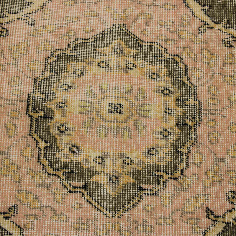 Alfombra Vintage Turca Anudada a Mano - 140 cm x 270 cm - K0076662