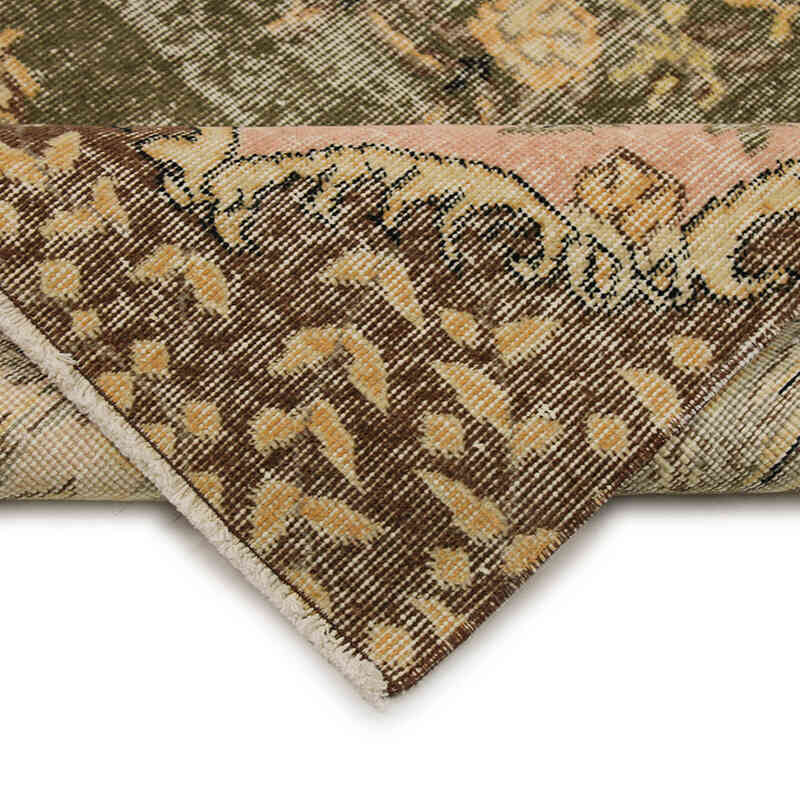 Alfombra Vintage Turca Anudada a Mano - 140 cm x 270 cm - K0076662