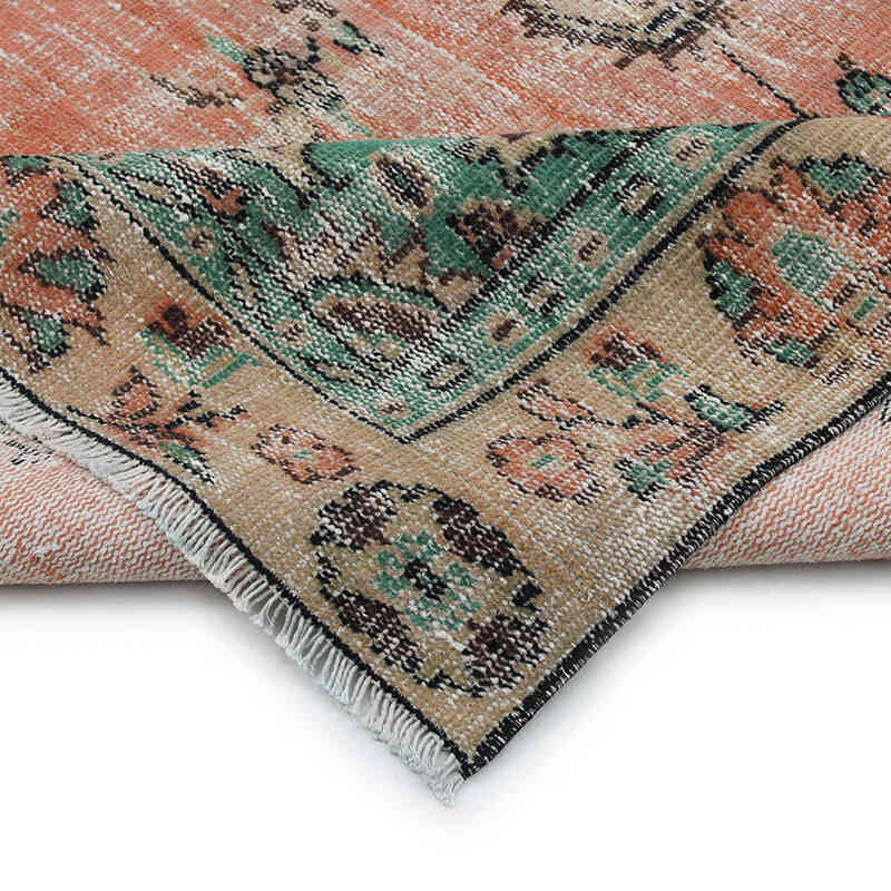 Vintage Turkish Hand-Knotted Rug - 5' 8" x 9' 2" (68" x 110") - K0076665