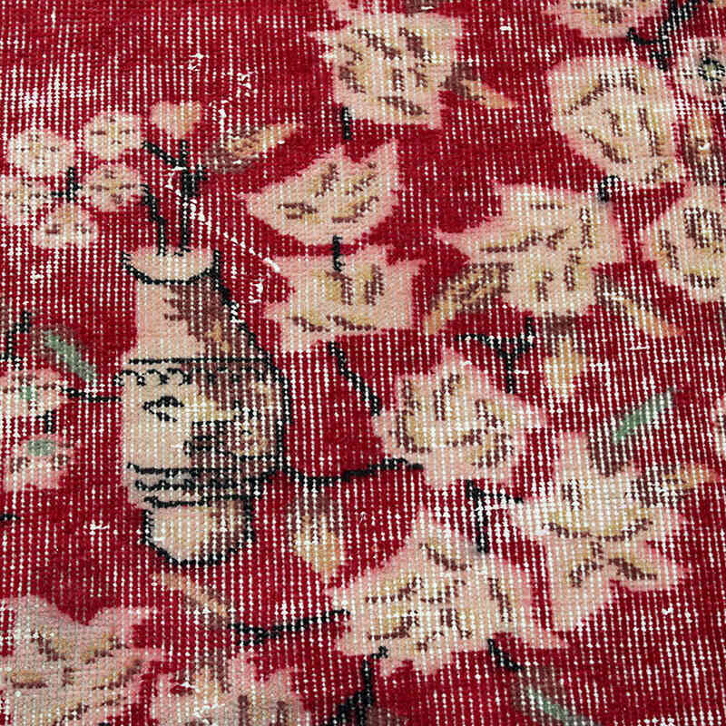 El Dokuma Vintage Halı - 160 cm x 260 cm - K0076666