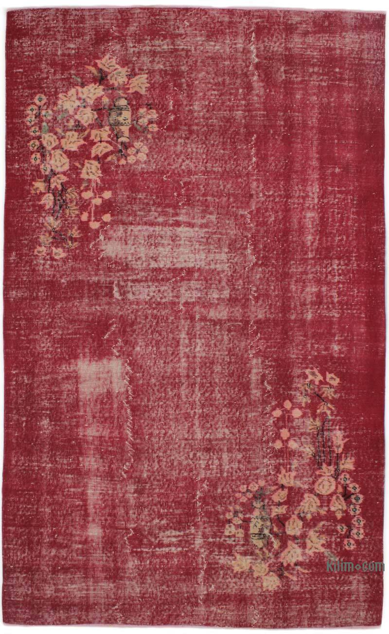 El Dokuma Vintage Halı - 160 cm x 260 cm - K0076666