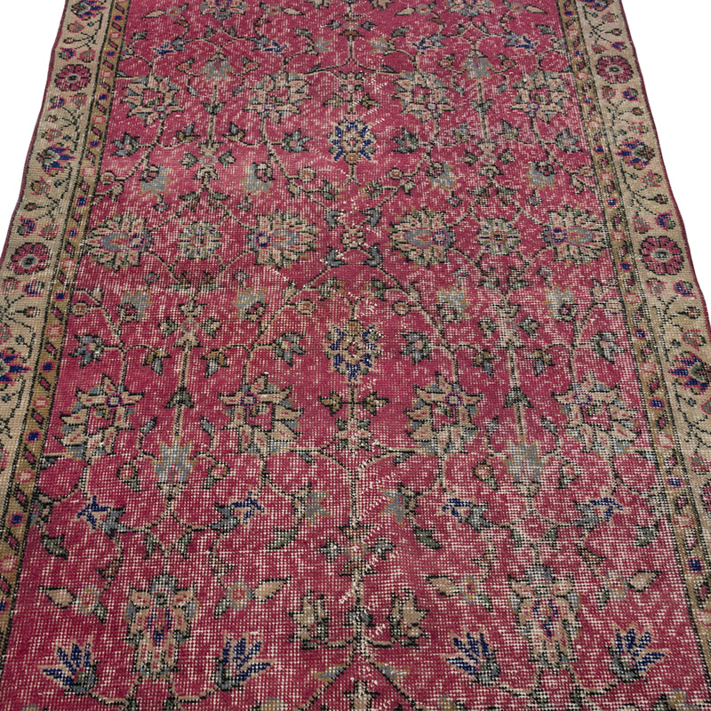 Vintage Turkish Hand-Knotted Rug - 3' 5" x 6' 4" (41" x 76") - K0076671
