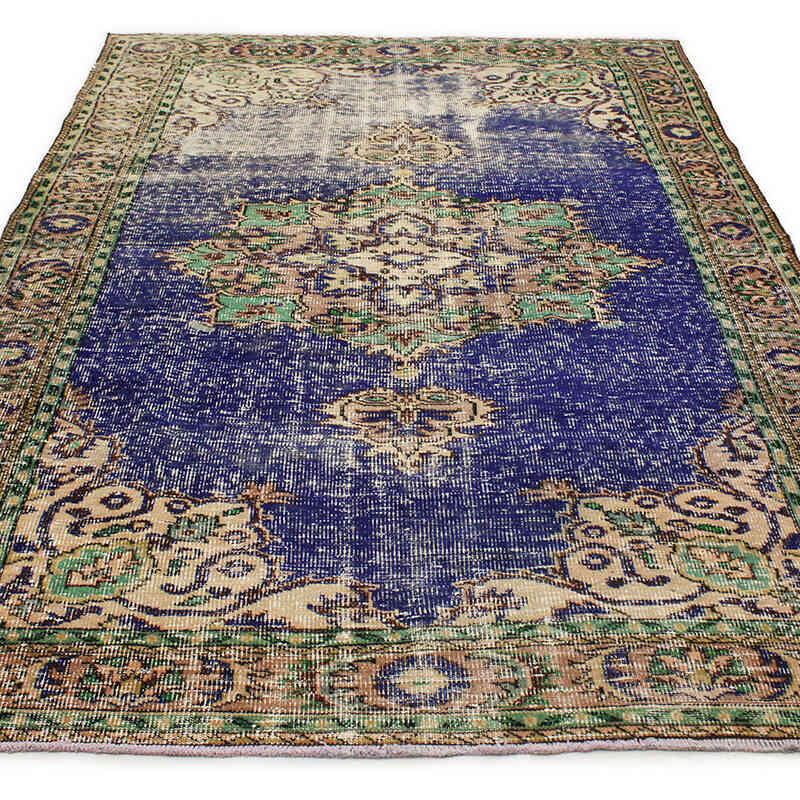 El Dokuma Vintage Halı - 190 cm x 280 cm - K0076672