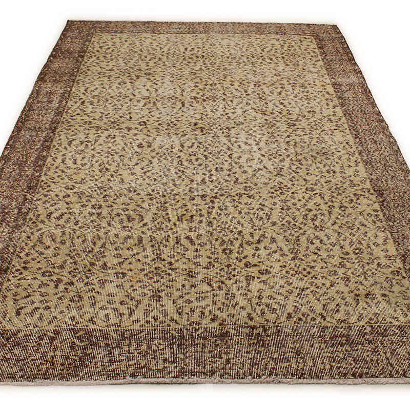 El Dokuma Vintage Halı - 170 cm x 265 cm - K0076673