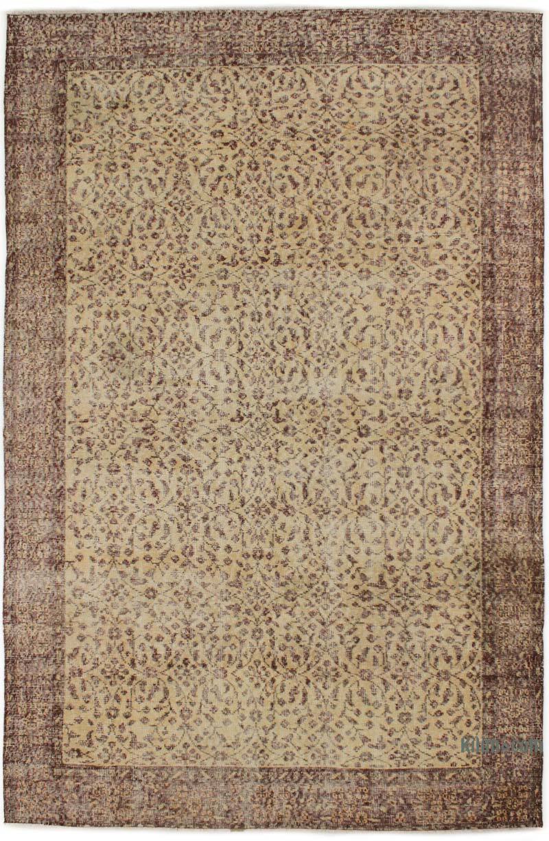 El Dokuma Vintage Halı - 170 cm x 265 cm - K0076673