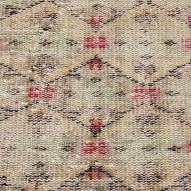 El Dokuma Vintage Halı - 183 cm x 200 cm - K0076674