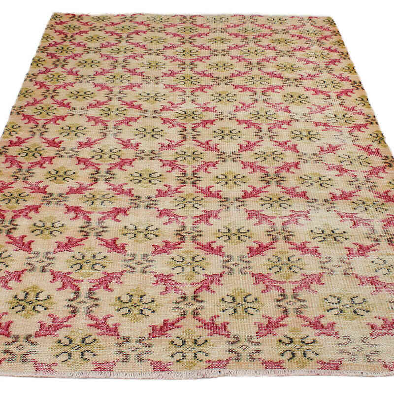 El Dokuma Vintage Halı - 150 cm x 224 cm - K0076675