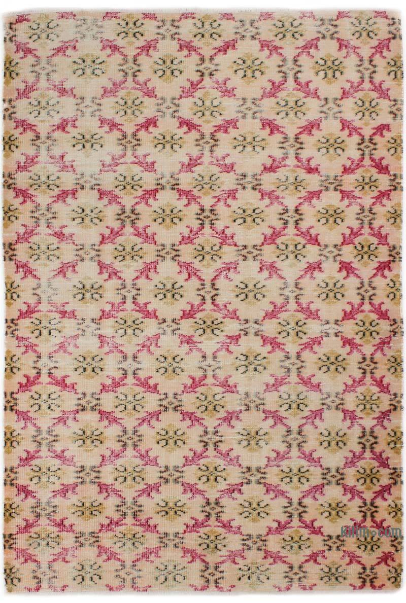 El Dokuma Vintage Halı - 150 cm x 224 cm - K0076675